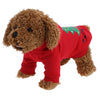Pet dog tattoo teddy bear pajamas christmas clothes sunglasses