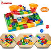52 Pcs Construction Marble Race Maze Balls Track Building Blocks