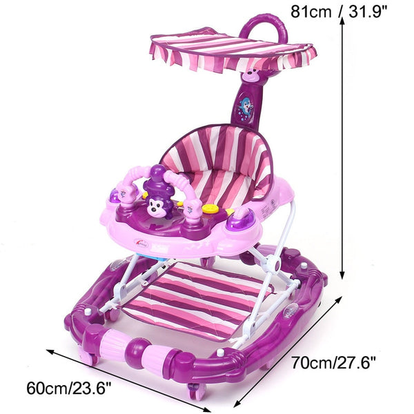 Multi-functional Musical Baby Walker