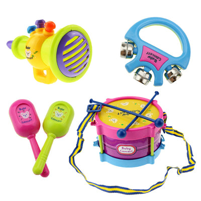 Kids Music Toys Roll Drum Musical Instruments