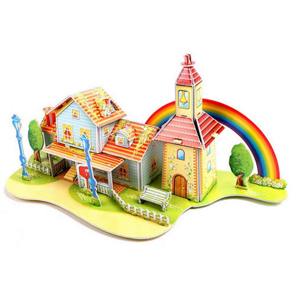 Castle Construction pattern gift Board Game