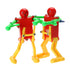 Robots Toys  2PCS/lot Clockwork Spring Wind Up Toy Dancing Robot Baby Toys for Children Kids Toy Random Color Brinquedos