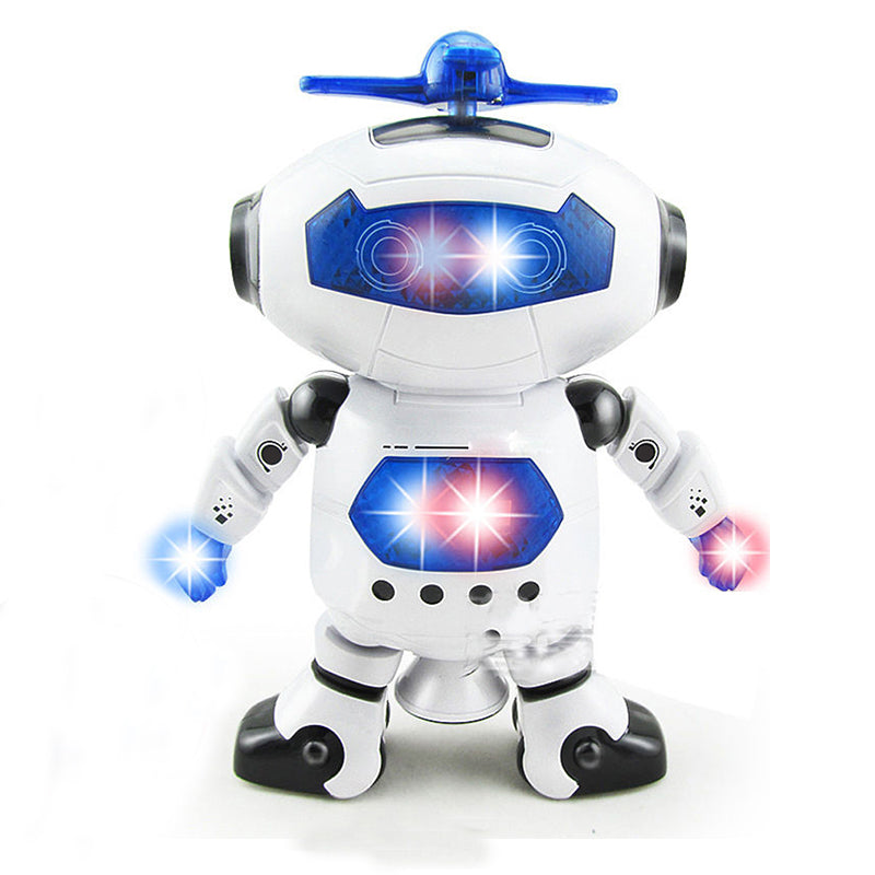 Electric Music Light Dancing Walking Robot