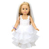 Wedding Doll White Communion Dress