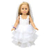 Wedding Doll White Communion Dress
