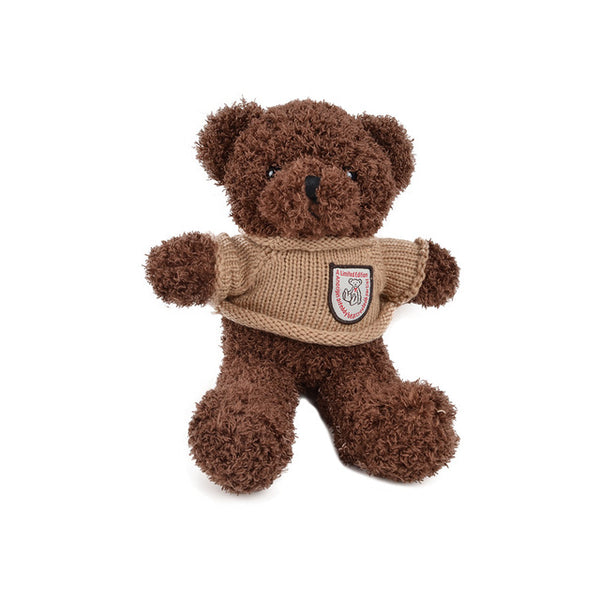 Plush Teddy Bear in Sweater Stuffed Toys
