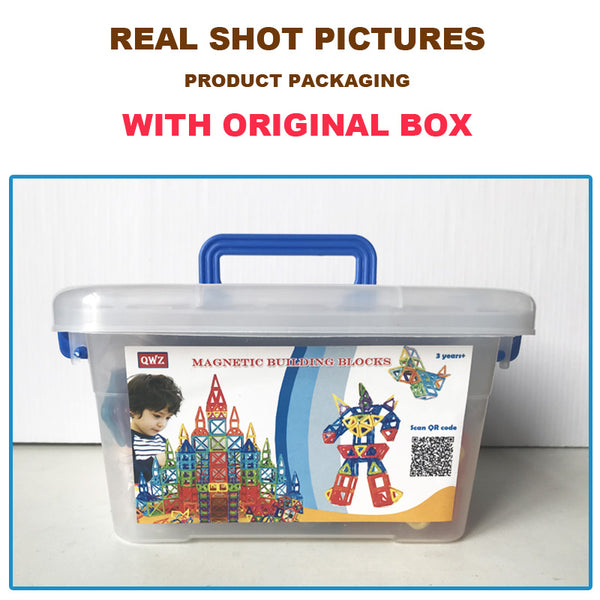 110pcs Mini Magnetic Designer Construction Set Model