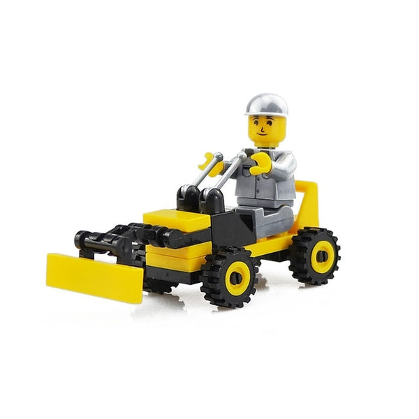 Mini City Build Model Building Block Toys