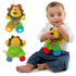 Baby Rattles Plush Toy Cute Lion Comfort Towel