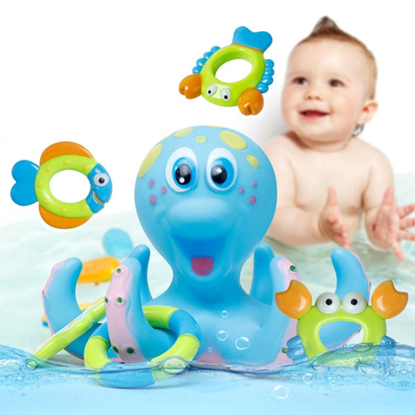 Baby Bath Toy Octopus Hoopla