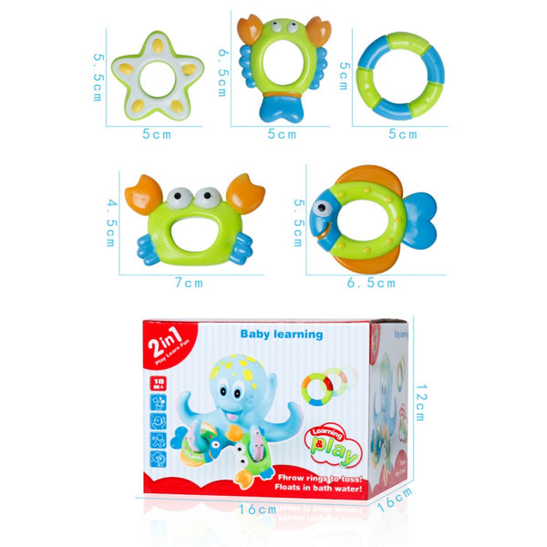 Baby Bath Toy Octopus Hoopla