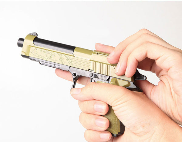 Building Blocks Gun Toy
