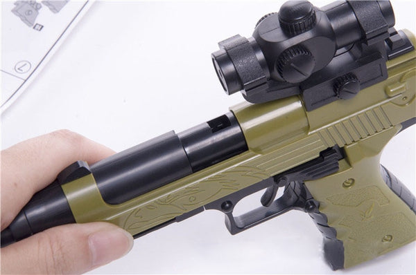 Building Blocks Gun Toy