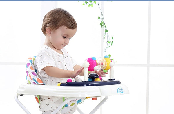 8 Wheels Rollover Multi-functional Learning Walker