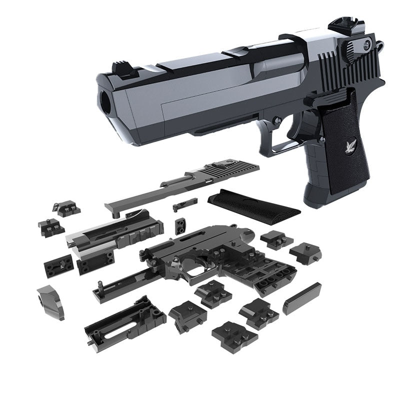 Building Blocks Gun Toy