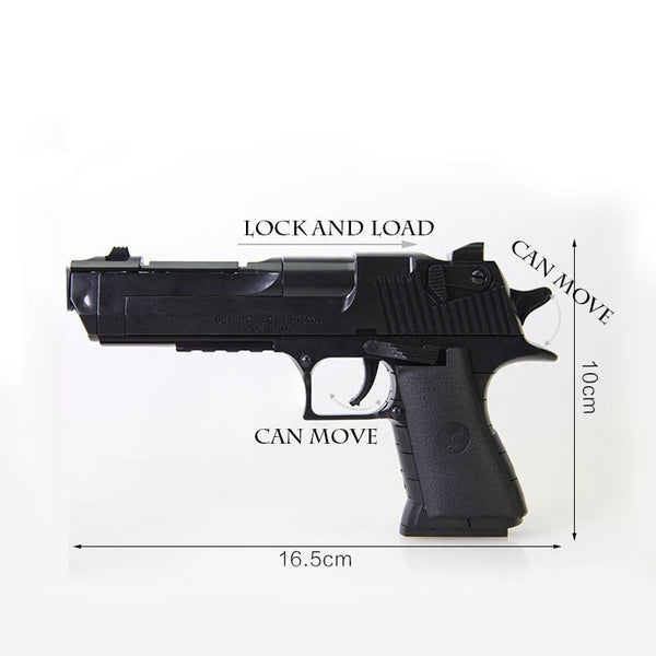 Building Blocks Gun Toy