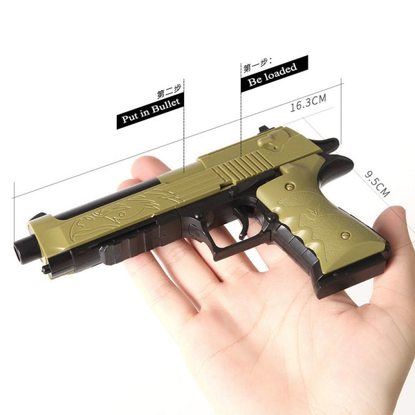 Building Blocks Gun Toy