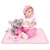 Realistic Simulation Reborn Doll Soft Silicone Artificial Kids Cloth Dolls