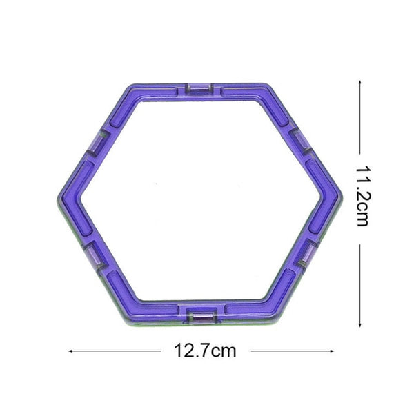 1Pcs Big Size Magnetic Building Blocks
