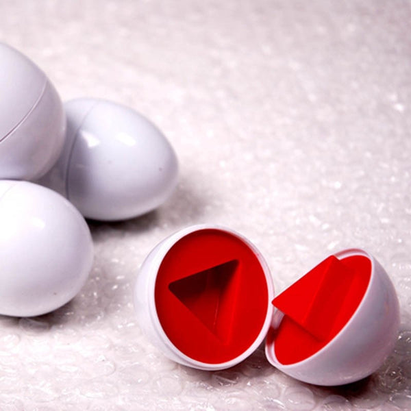 COLOUR AND SHAPE MATCHING EGG TOY